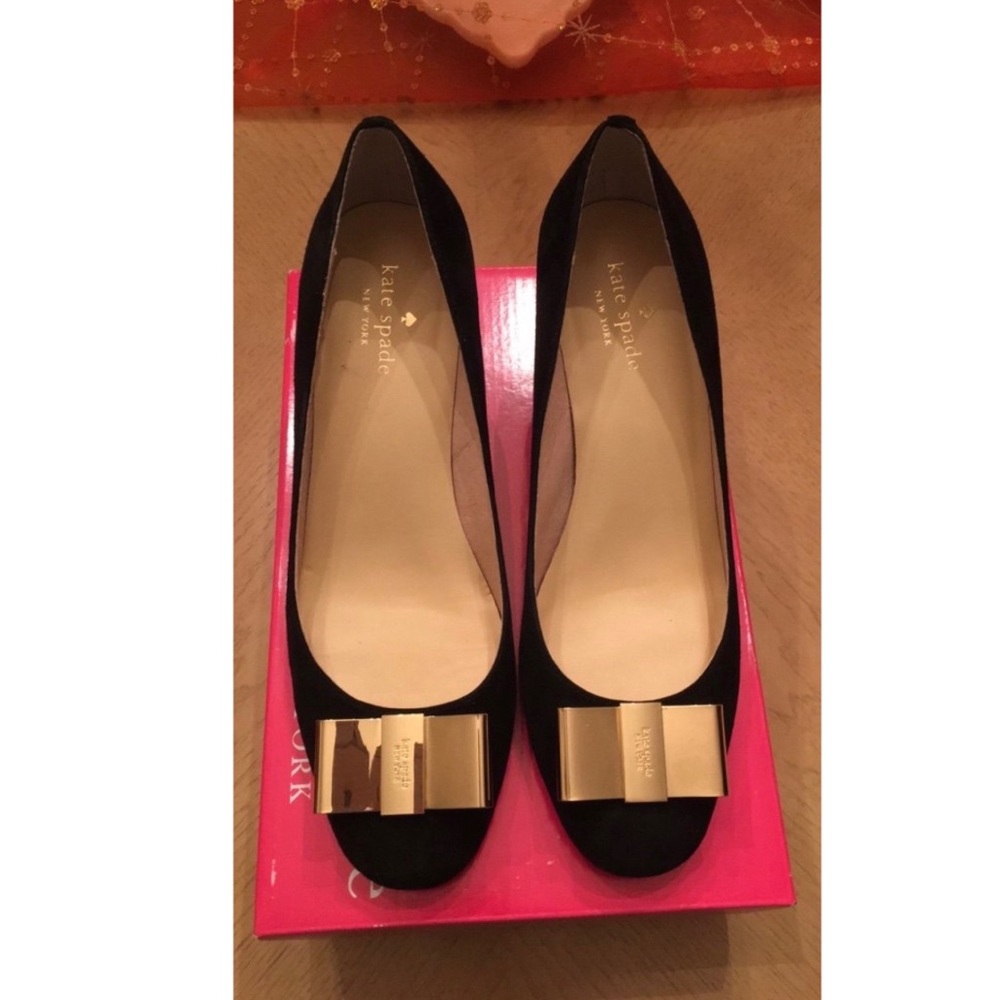 Kate Spade suede heels